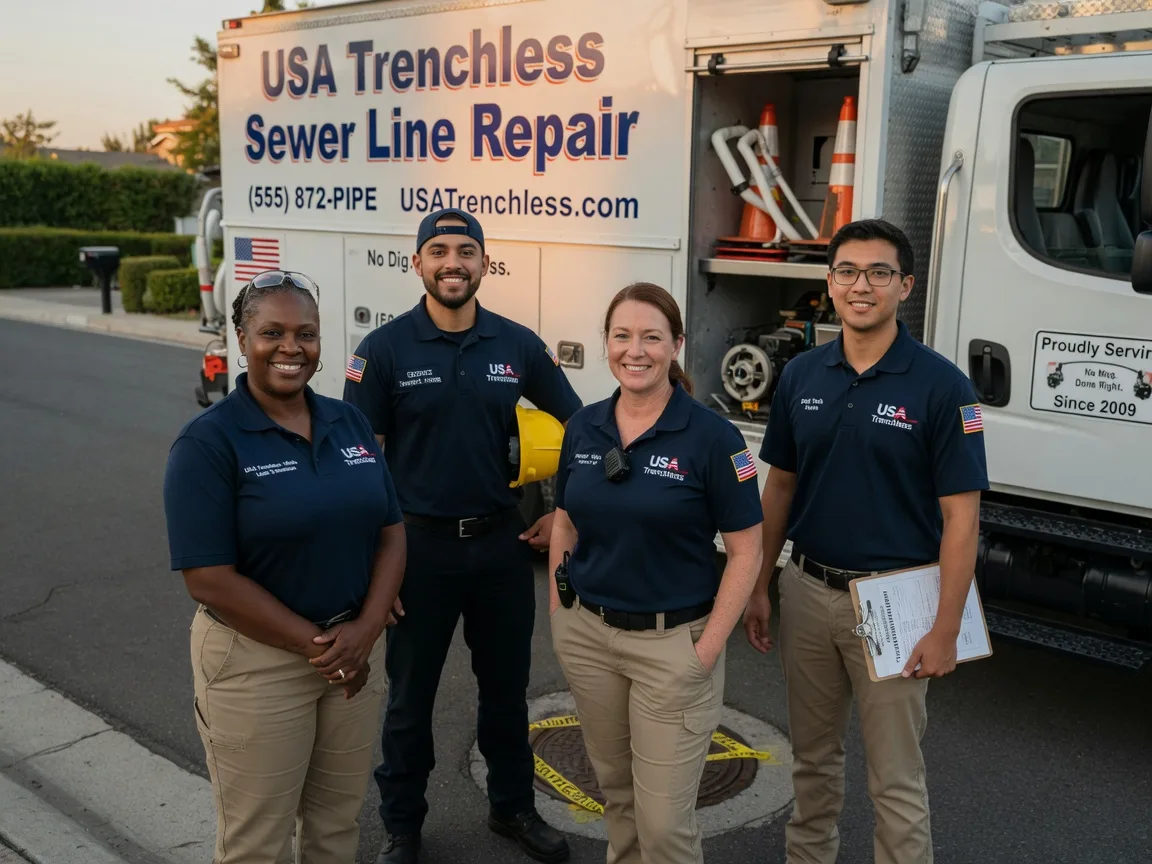 Sewer Line Repair company in Lyon Station, PA